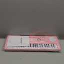 49 Key Pink Piano Keyboard Toy for 3 Year Old Girl Birthday Gift Kids Keyboards Pianos with Microphone Musical Toys for 3 4 5 6 7 Year Old Boys Girls Gifts