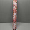 LeZakaa Christmas Pink Wrapping Paper Jumbo Roll for Kids Girls, Pink Santa Claus & Merry Christmas Lettering Reversible Design for Festive Holiday, Family Gathering, 24 inches x 100 Feet