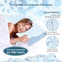 Cervical Pillow for Neck Pain Relief, Contour Memory Foam Pillows for Sleeping, Odorless Ergonomic Pillow Adjustable Orthopedic Cooling Pillow Bed Pillow Neck Support for Side Back Stomach Sleepers