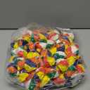 Jexine 100PCS Mini Beach Stress Balls Bulk 2.5" Rainbow Squeeze Mini Pool Balls Beach Stress Relief Toys for Girl Boy Birthday Summer Hawaiian Water Games Party Favor(Vibrant Color)