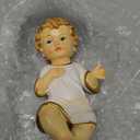 Baby Jesus Figurine | Beautiful Detailed Christ Child | Christmas Nativity Manger Scene Piece | Great Gift for Advent of Christmas | Christian Home Dcor (6" Baby Jesus)