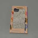 For iPhone 15 Plus Case Cute Wireless Charging Compatible Dual-Layer Shockproof Protection with Stylish Wildflower Design Protective Cover for Women - Beige Botanical Floral