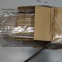 UNISHADES Cordless Bamboo Roman Shades for Windows, Blinds Size (32.5" W 64" H) Colour (Highfield Teak)