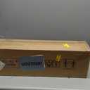 ITIMIDI 14 Inch White Queen Bed Frame with Round Corner Legs, Metal White Queen Platform Bed Frames, Storage Space, No Box Spring Needed, Heavy Duty Steel Support 3500 LBS, Noiseless, Easy Assembly