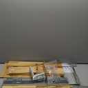 YORKING 2 Tier Pull Out Cabinet Organizer,11" W x 21" D Wooden Cabinet Pull Out Drawers,Heavy-Duty Slide out Wood Drawer Shelf,Pull Out Drawer for Cabinets,Pantry, Bathroom,Kitchen 