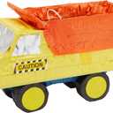 Dump Truck Pinata - Kids Construction Birthday Party Supplies, Construction Party Decorations (Small, 15.7 x 9.2 x 6.3 In)