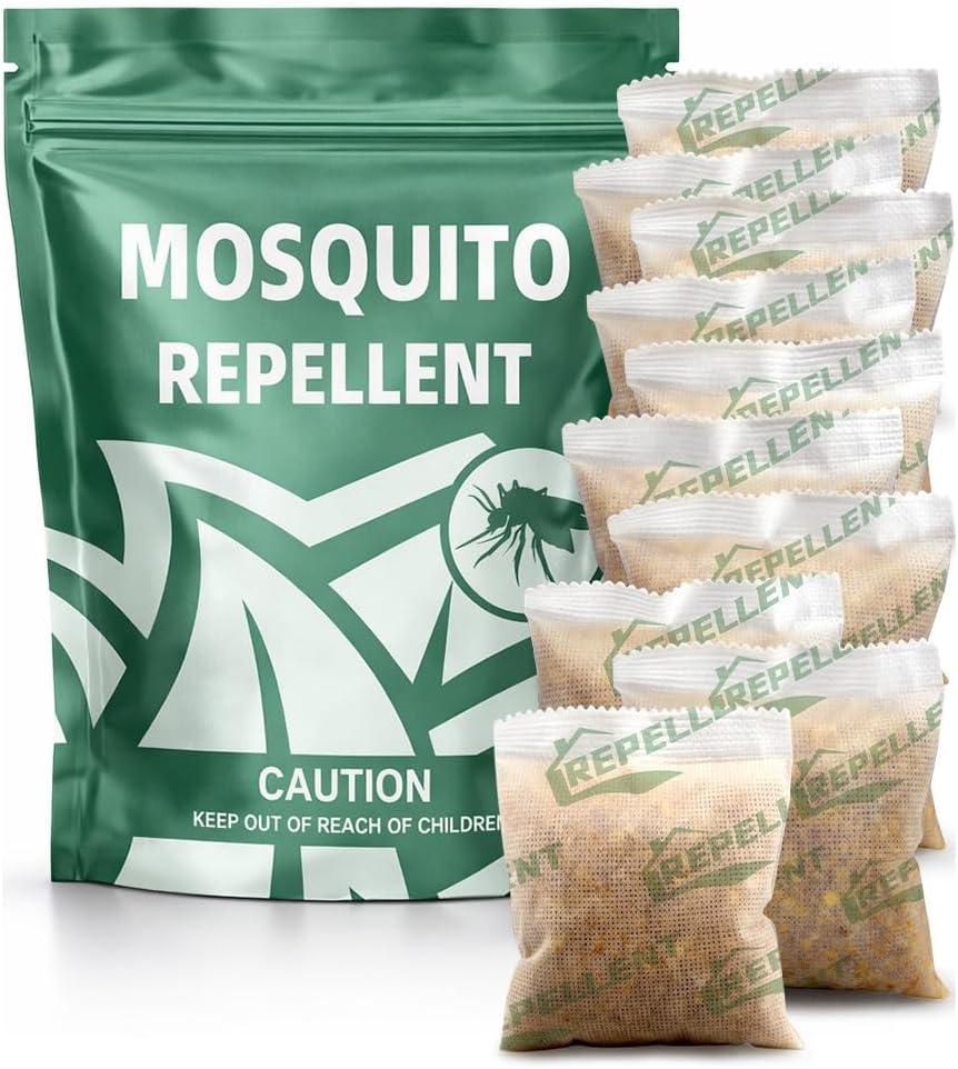 Mosquito Repellent Outdoor Patio, Backyard Mosquito Repellents, Mosquito Deterrent Indoor for Home, Porch Mosquitoes Deterrent, Keep Mosquito Away for Room-10P, 1.5 Ounce