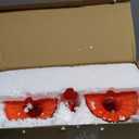 Mumufy 3 Pcs Valentine's Day Glass Candlestick Holders Heart Glass Taper Candle Holder Valentines Heart Candle Stick Vase Decor for Galentine's Day Wedding Festival Party Table Centerpiece(Red)