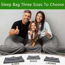 Wearable Pod for Deeper Sleep, 2026 Hug Sleeping Bag with Soft &Weighted Fabric - Snug in Warmth and Ease Stress Slumberpod,Wearable Blanket Hoodie for Travel & Home Camping Hoodie