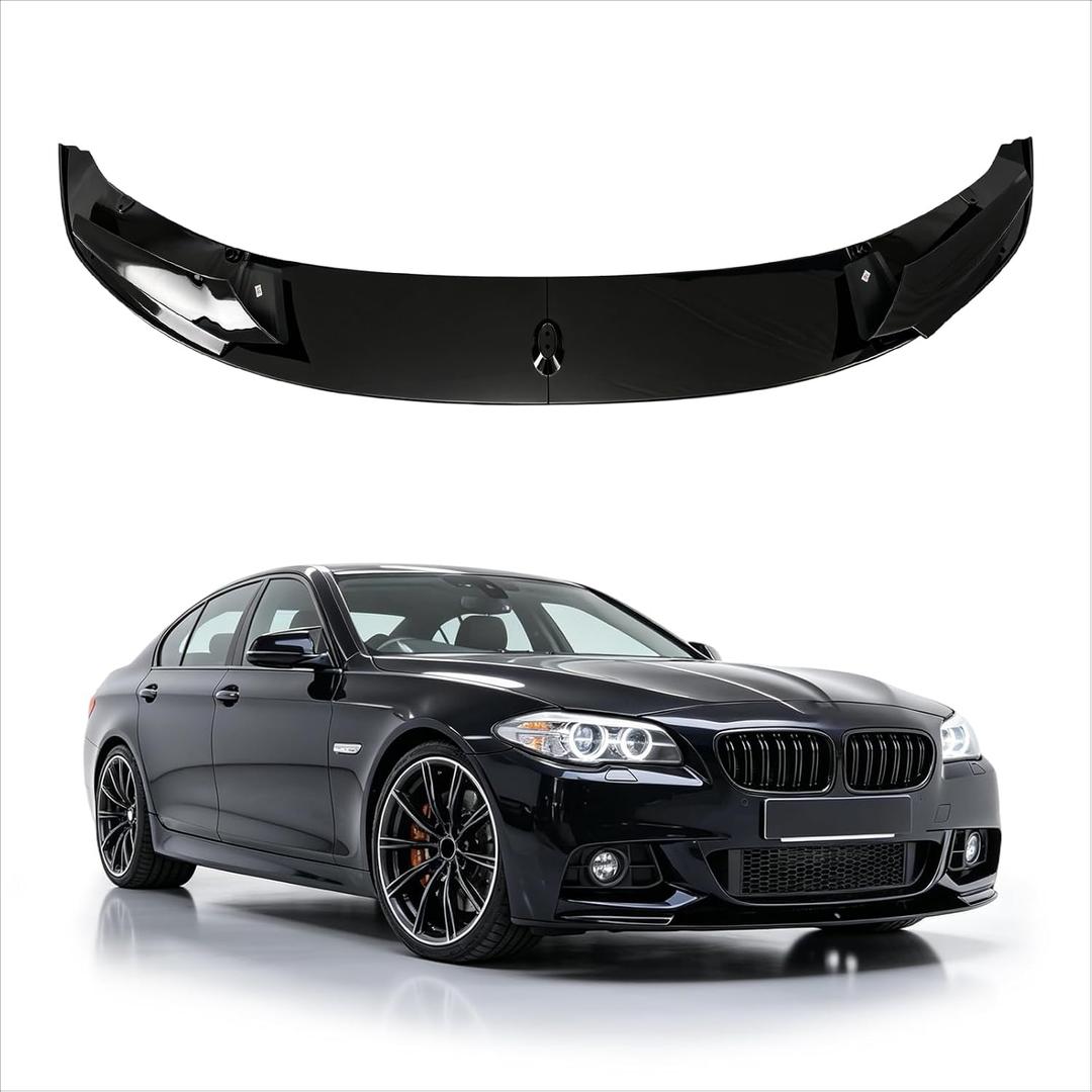Front Bumper Lip for 2011-2016 BMW 5 Series F10 528i 530i 535i 550i M-Sport