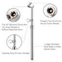 ATsafepro Truck Tire Pressure Gauge,Heavy Duty Pen Tire Gauge Range to 150PSI/10Bar,Dual Head Air Pressure Gauge (Pack of 2)