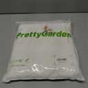 PRETTYGARDEN Women's Maxi Dress 2025 Summer Off Shoulder Smocked Tiered Ruffle Long Flowy Dresses Casual Beach Sundress (White,Large) (White, L)