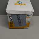 Sleepah Bed Bumpers for Toddlers Memory Foam Rail Guards Waterproof Washable Dual Sided Non-Slip Soft Cover - Safety Guard Noodle Long Pillow Pads for King Queen Full Twin Beds (1 Pack)