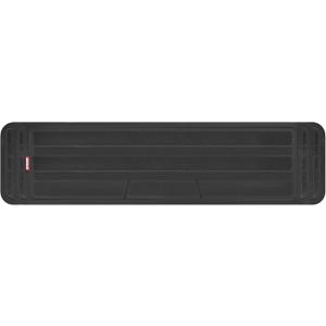 Motor Trend Heavy Duty Rear Back Seat Floor Mats 2nd or 3rd Row Floor Mat for Car, SUV & Van - All Weather SUV Black Runner Rubber Mat - Floor Runner Back Row Floor Mat Interior Accessories 57" x 15"