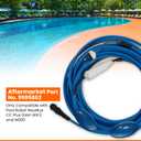 Gearwiz 9995862-60ft Blue Cable Only Compatible with Dolphin Pool Robot Nautilus CC Plus [Non WiFi], M200, 9995862, Includes 2 Big Floats and Swivel [2 Prongs] Updated