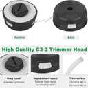 RO6G FSA57 Replacement Spool -FSA 57 Stihl Trimmer Head Replacement Stihl Autocut C3-2,Stihl Trimmer Head 4009 710 2106-3 Pack