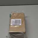 Christmas Flameless Candles with Remote, Glass Santa Claus Battery Operated Candles, Real Wax Flickering LED Pliiar Candles for Xmas, Holiday, Home Decor, Set of 3