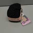 HANNE Dreadlock Wig Short Twist Wigs for Black Women and Men Afro Curly Synthetic Wig (Black)