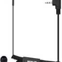 Retevis Walkie Talkie Earpiece with Mic, in-Ear, Coil Tube, with PTT, 2 Pin, for RT22 RT68 RT21 H-777 RT27 RT86, Compatible with SAMCOM, Kenwood 2 Way Radio, Security Two Way Radio Headset(1 Pack)