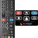 Backlit Remote for LG Smart TV, Universal Replacement for All LG TV Remote Control for Easy Nighttime Use.