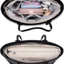 HyFanStr Purse Organizer Insert for Handbags,Tote Bag Organizer Insert Zipper Bag for Women, Handbag Organizer Inside Liner with 15 Pockets (XL, Beige)