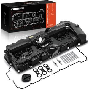 A-Premium Engine Valve Cover - Compatible with BMW Vehicles - 2.5L, 3.0L - 125i, 128i, 130i, 323i, 328i, 525i, 528i, 530i, X3, X5, Z4 - E60 E70 E82 E83 E84 E89 E90 E92 - Replace# 11127552281