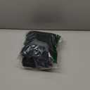 Plus Size Compression Socks for Women Men Wide Calf L/XL-5XL (15-20mmhg) Knee High Socks Support Compression Stockings for Nurses and Flying - Black - 4 Pairs