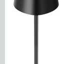 Kakanuo Cordless Table Lamp,Portable LED Battery Operated Lamp, Wireless Rechargeable Lamp, 3 Color Stepless Table Lamp for Restaurant, Bar, Party, Camping and Bedroom - Black