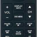 CT-8021 Replace Remote Control Compatible with Toshiba LCD TV/DVD Combo 19SLV411U 24SLV411U 32SLV411U