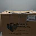 Doloowee DIY Dolls House for Girls 4Level 10Room Villa with 2 Dolls, 4 Dogs & Rich Accessories, DollsHouse Toys for Kids 4-8 Years Old