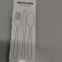 24 Pcs Silverware Set with Steak Knives, Stainless Steel Flatware Set for 4, Food-Grade Cutlery Set, Mirror Polished Tableware Eating Utensils Set for Kitchen, Knife Fork Spoon Set, Dishwasher Safe