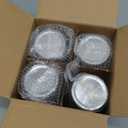 MEWAY 20oz Tumbler 4 Pack Double Wall Vacuum Insulated Travel Mug Bulk, Stainless Steel Tumblers with Lid and Straw, Durable Powder Coated Coffee Cups for Cold & Hot Drinks (Navy, 4)