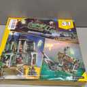 LEGO Creator 3 in 1 Haunted Mansion Building Toy for Kids - Halloween Building Blocks & Learning Toy for Girls & Boys, Ages 9+ - Build a Haunted House, Train, or Ship - Gift for Birthdays - 31167