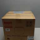 Kante Curva Series Planter, 10.2 Inch Round Concrete Flower Pot with Draiange Hole and Rubber Plug, Suitable for Indoor Plants, Home, Garden, Patio, Weathered Concrete (10.2"Dia x 9.8"H)