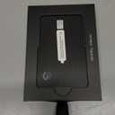 SPOTMINDERS Mens Valentines Day Gifts for Him Apple MFi Certified Credit Card Wallet Tracker PRO (iOS Only) 0.07in Works with Apple Find My Rechargeable Tracking Card IP68 Slim Passport Item Finder (Black PRO (Pack of 1))