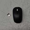 cimetech Type C Wireless Mouse, USB C Mice 2.4G Silent Cordless with Type C Receiver, Portable Computer Mouse for Laptop, Notebook, MacBook Pro Air, Windows, Linux - Ambidextrous Black