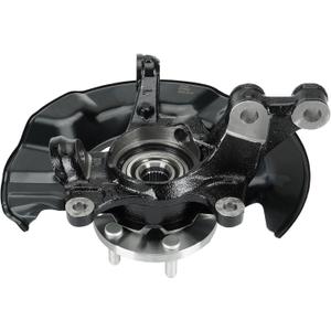 Front Left Steering Knuckle & Wheel Bearing Hub Assembly Fit for Toyota Corolla 1.8L 2.4L 2009-2013 for Matrix 1.8L 2009-2013 09 10 11 12 13 Replace for 698-381 698381 47781-12260 Driver Side