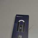 NexusLab Heavy Duty Smart Fingerprint Padlock with Key, IP67 Waterproof Bluetooth Outdoor Gate Lock, Anti-Theft App Control & Log Record, High Security Gym, Fence, Shed, Pool & Storage Unit Locks