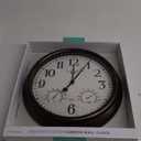 La Crosse Technology 404-3015 Clock Wall with Thermo, 15-1/2"
