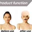 Bald Caps Makeup Latex Bald Head Wig Caps Cosplay Costume for Adults, for Theme Party Decorations Supplies