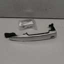 NewYall Front Right Chrome Exterior Door Handle for Nissan Murano 2009-2014 Sentra 2013-2016 Outer Outside Passenger Side w/Keyhole w/o Electronics Connecter Wire