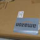 BRIAN & DANY 43 Inches Folding Storage Ottoman Bench, Ottoman with Storage Bench for Bedroom, Living Room, Entryway, with Legs, Pink