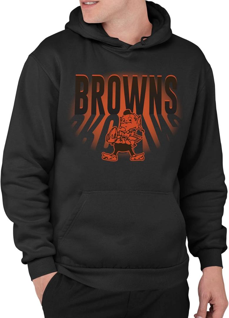 Junk Food Clothing x NFL - Team Spotlight - Unisex Adult Pullover Hoodie for Men and Women - Officially Licensed NFL Apparel (Medium)