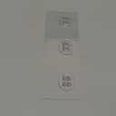 EUDELE Shower Caddy Big Adhesive with 3 Hooks