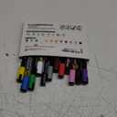 TRANSON 12 Colors Permanent Paint Markers for Fabric Rock Craft Diy Painting Medium Tip Oil Based Waterproof