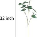 ATFL Fake Tropical Monstera Plant,6 Pcs 32'' Faux Monstera Plant,Artificial Palm Plants Indoor Without Pot (Green)