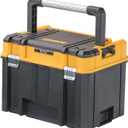 DEWALT TSTAK Tool Box, Deep, Long Handle, Extra Large Design, Fixed Divider for Tool Organization, Water and Debris Resistant (DWST17814)