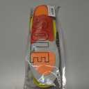 Plantar Fasciitis Relief Insole Heavy Duty High Arch Supports Orthotics Men Women Overpronation Inserts, Orthopedic Flat Feet Pads Heel Pain Work Boot Shoe Insoles Size(13-13 1/2) (Orange)