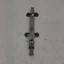 UPGRADED W11259786 Dishwasher Upper Dishrack Slide Track Compatible with Whirlpool Maytag Kenmore Jenn-Air Kitchenaid Dishwasher Upper Rack Parts - Stainless Steel Dishwasher Upper Silde Track Right