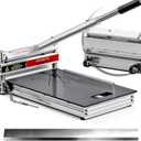 17mm Thick Laminate Floor Cutter with Extra Blade & Wheels,13In Lvp Cutter
